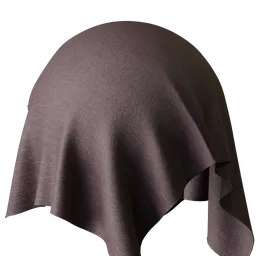 Plain Purple Chenille