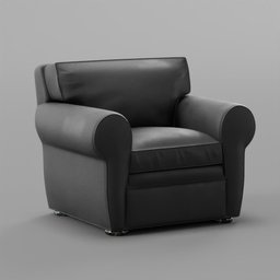 Black Modern Armchair