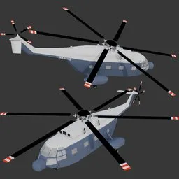 Military Transport Helicopter