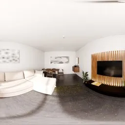 Interior HDRI Modern Living Room