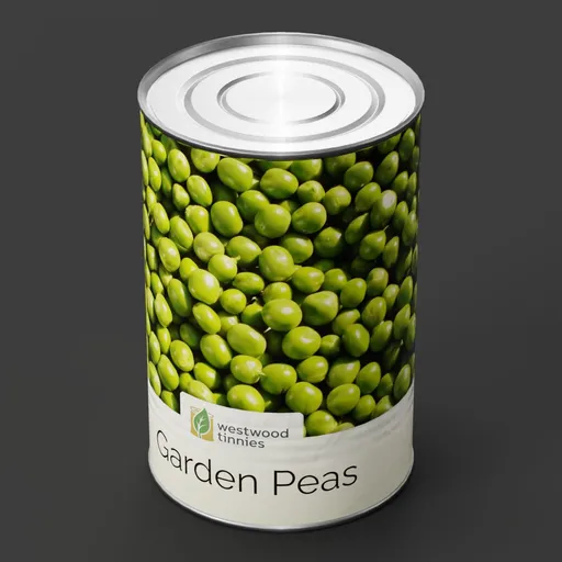 Tin Can Garden Peas