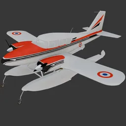 Amphibian Piper PA23