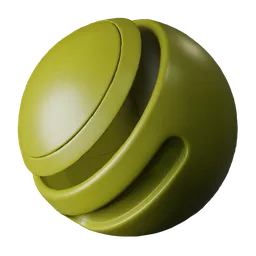 Matte Lime Plastic