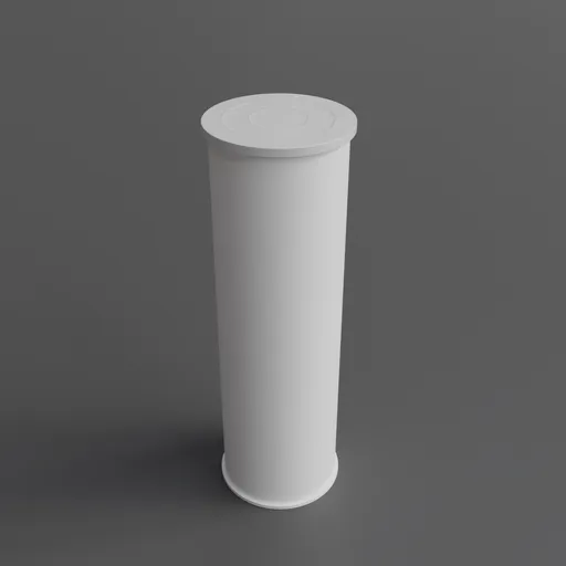 Potato chips tube