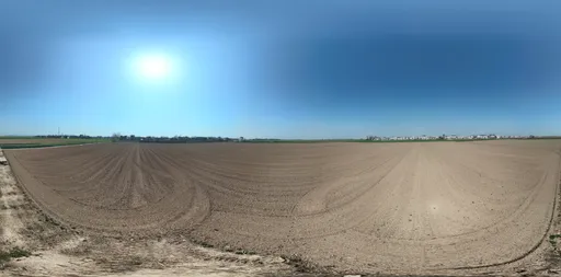 Highsky clouds sunshine farmland