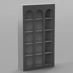 Modern Arches Bookshelves
