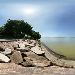 Daytime morning beachfront