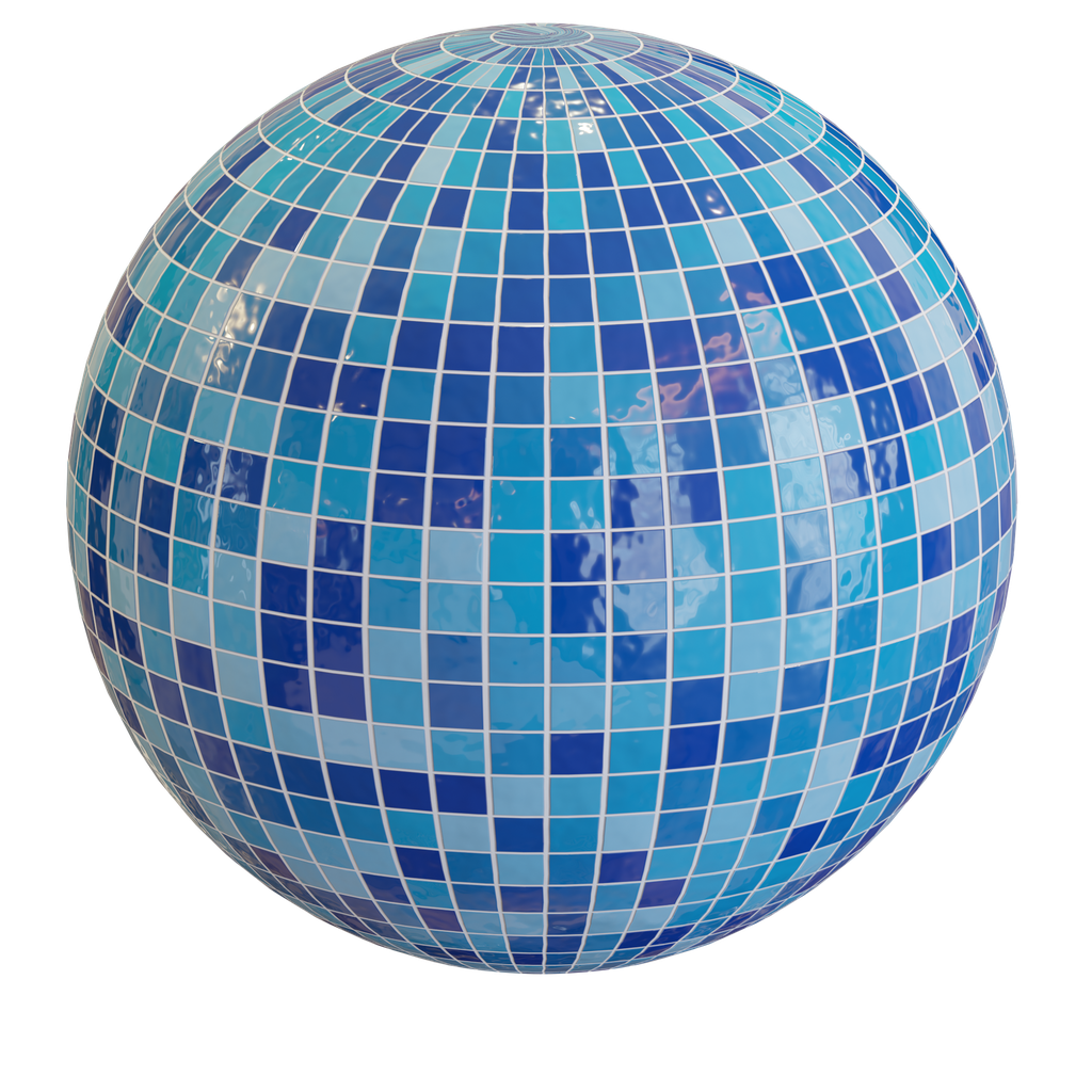 Swimming Pool Tile Procedural | FREE tiles materials | Blendkit