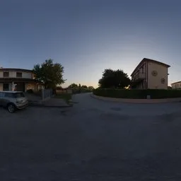 Suburban Parking Area