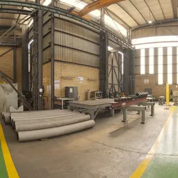 Industrial Workshop Foundry