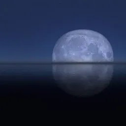 The Big Planet at Night