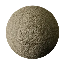 Brown Rough Aggregate Concrete
