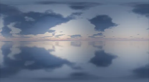 Calm Ocean Horizon Sunset