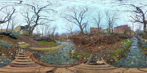 Mountain Forest Village HDRi