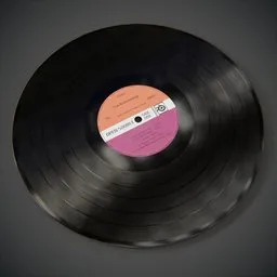 Vintage Vinyl Record LP