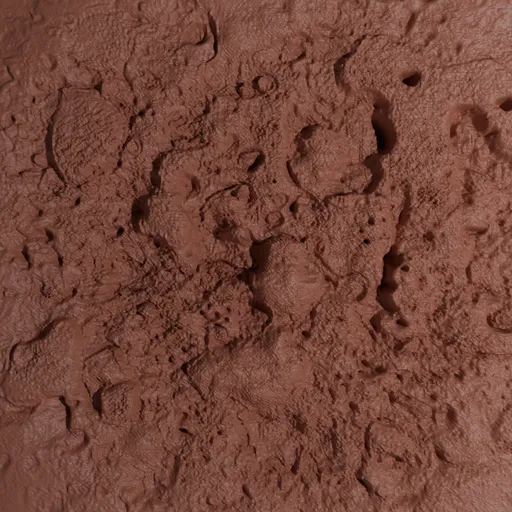 Abstract Paint Splatter brush effect for 3D modeling, creates a chaotic damage texture on surfaces.