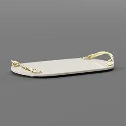 Oval Serving Tray