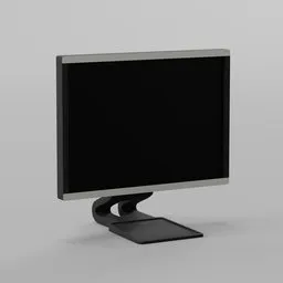 Computer monitor black