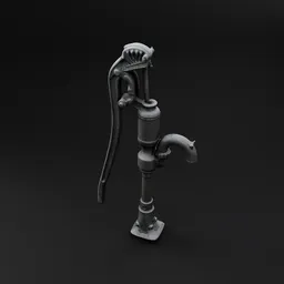 Vintage Cast Iron Hand Water Pump