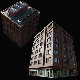 Brick Loft Office Building