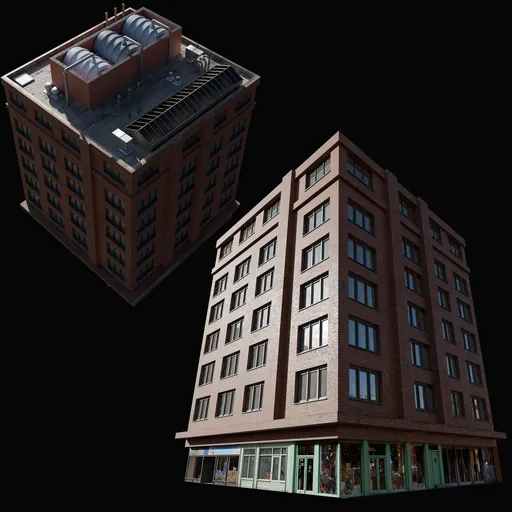 Brick Loft Office Building