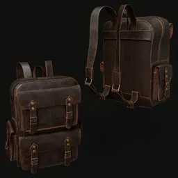 Leather Backpack
