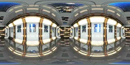Starship Bridge Interior