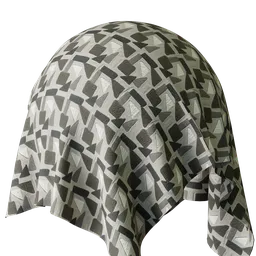 Geometric Natural Embroidery