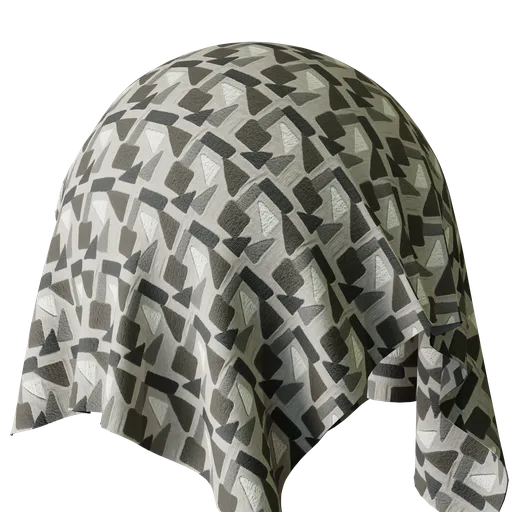 Geometric Natural Embroidery