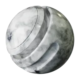 High-resolution Light Marble 01 PBR texture with adjustable scales, rotation, and realistic bump strength for 3D rendering.