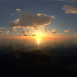 Yellow sunset