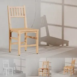Regular dining chair