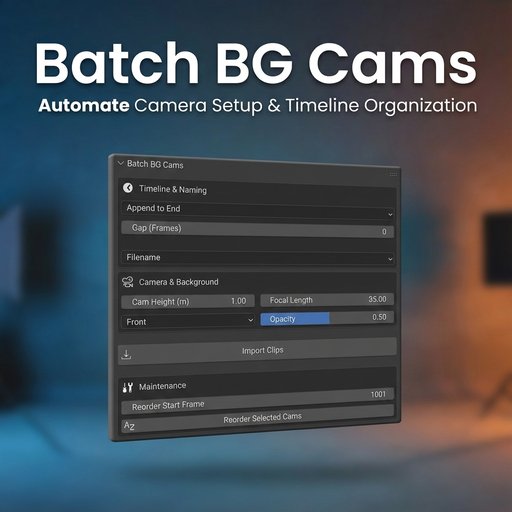 Batch BG Cams
