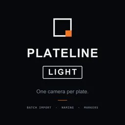 Plateline Light: Batch Camera Setup from Plates
