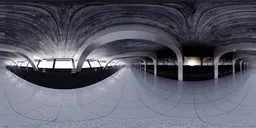 Dark Modern Hallway 16K HDRI