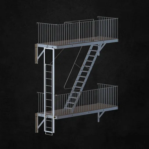 Exterior stair