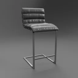 Oviedo Leather Stool