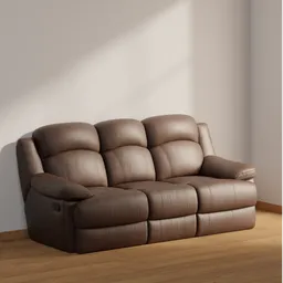 LuxBrown Recliner Sofa