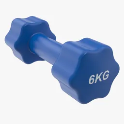 Blue Dumbbell