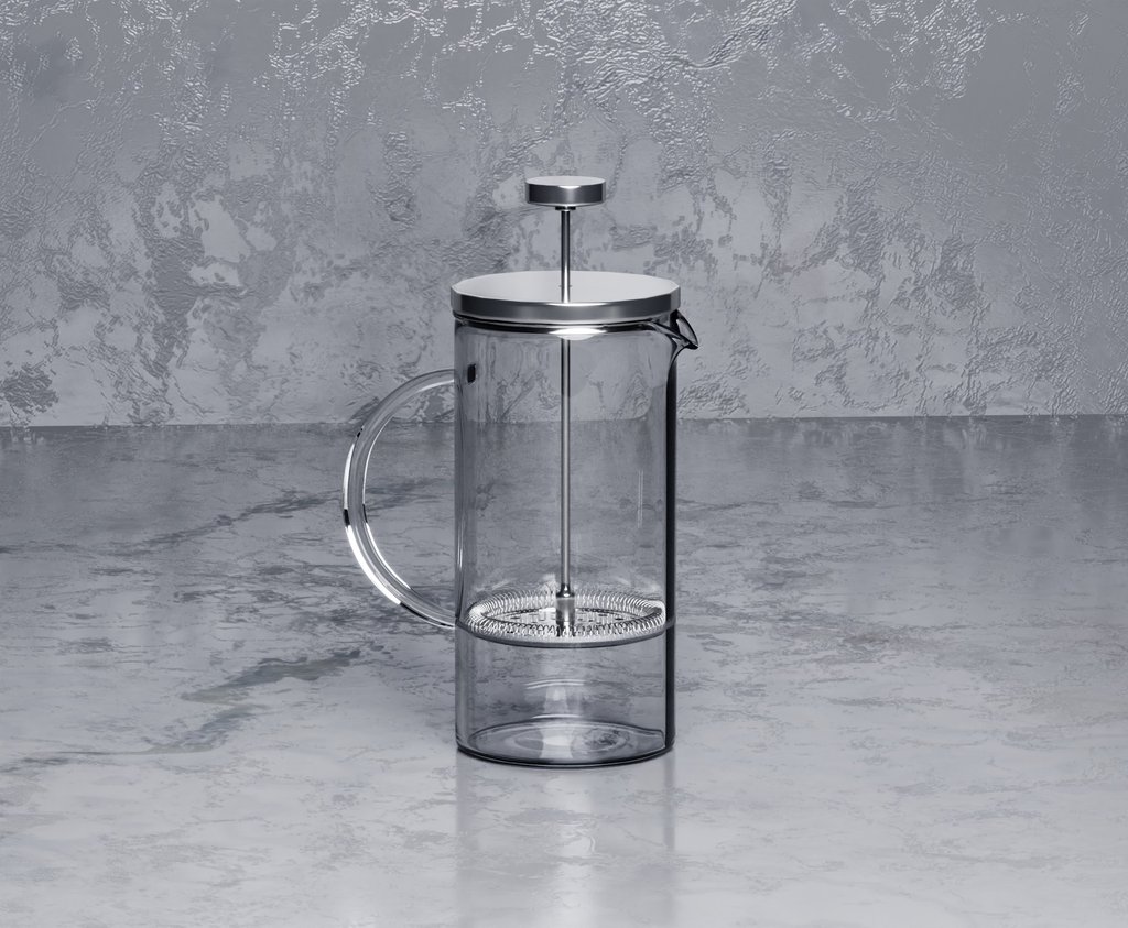 French Press Restaurant / Bar models BlenderKit
