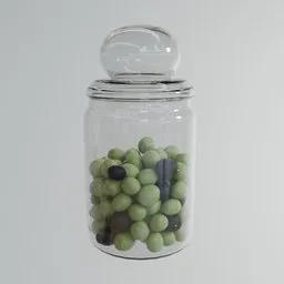 Food Gallon Glass Jar