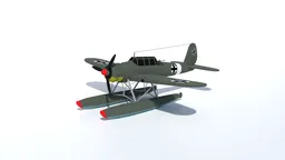 Low Poly Arado Ar 196