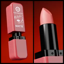 Lipstick cap opening animation