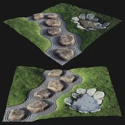 Japanese Stone (Zen) Garden 07