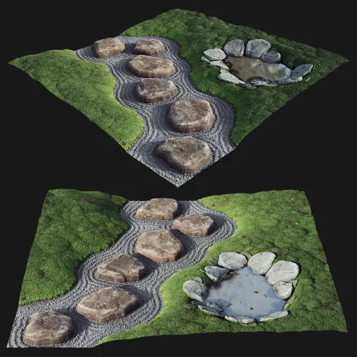 Japanese Stone (Zen) Garden 07