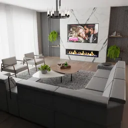 Modern living room