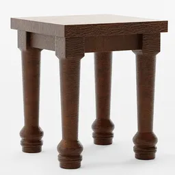 Stool Oak