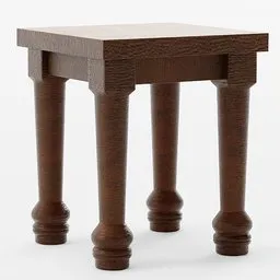 Stool Oak