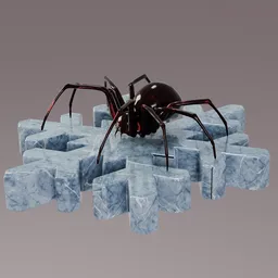 House Decoration Spider Statue