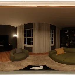 Livingroom Black Night